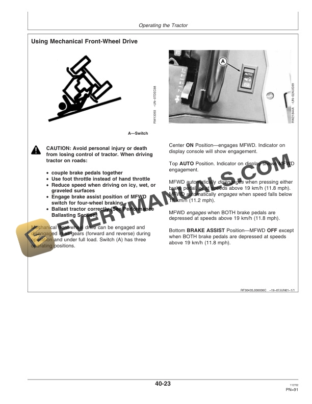 John Deere 7710 And 7810 Tractors Operator Manuals OMAR206906 2