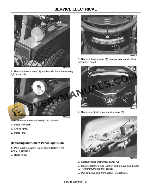 John Deere 790 Tractor Operator Manual OMLVU14371 2