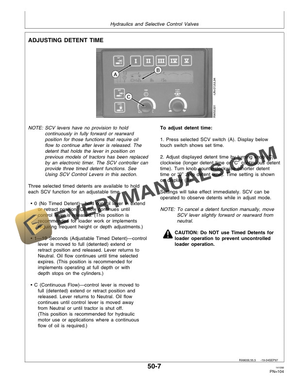 John Deere 8100 8200 8300 and 8400 Tractor Operator Manual OMAR162529 2