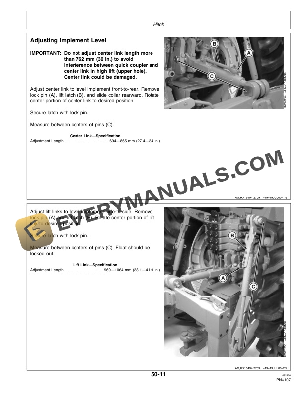 John Deere 8110 8210 8310 8410 Tractor Operator Manual OMAR178323 2