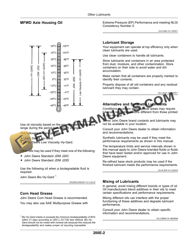 John Deere 8RX Tractors Operator Manual OMTA28874 5 John Deere 8rx Tractors Operator Manuals OMTA28874-3