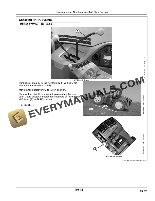 John Deere 9230, 9330, 9430, 9530, 9630 Tractors Operator Manual OMRE325893 5 John Deere 9230, 9330, 9430, 9530 and 9630 Tractor Operator Manual OMRE325893-3