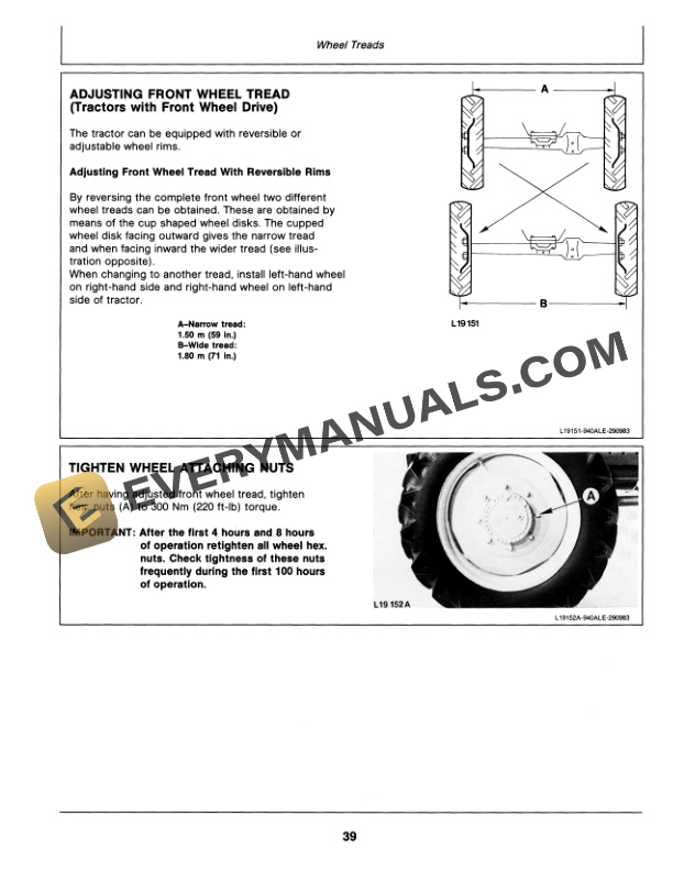 John Deere 940 1040 and 1140 Tractor Operator Manual OML34725 2