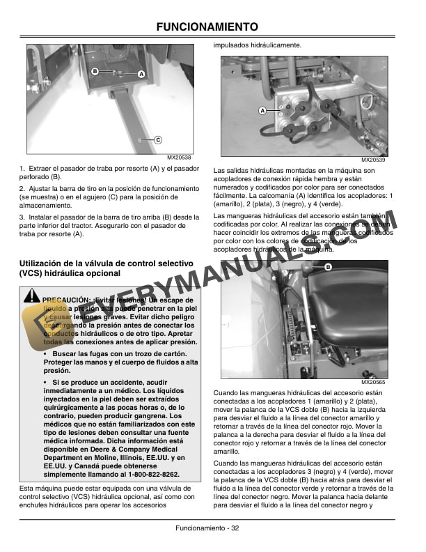 John Deere 990 Tractor Operator Manual OMLVU16396 3