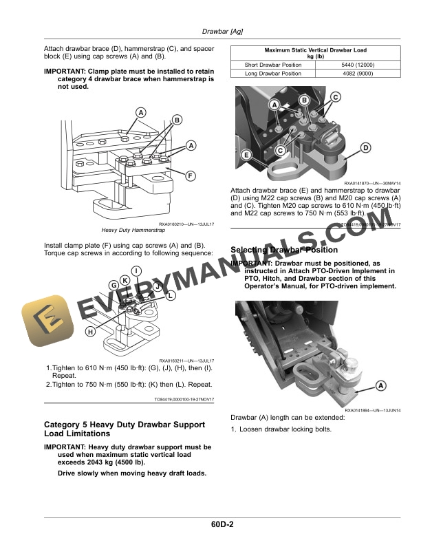 John Deere 9R Tractors Operator Manual OMRE592495 4 John Deere 9R Tractor Operator Manual OMRE592495-2