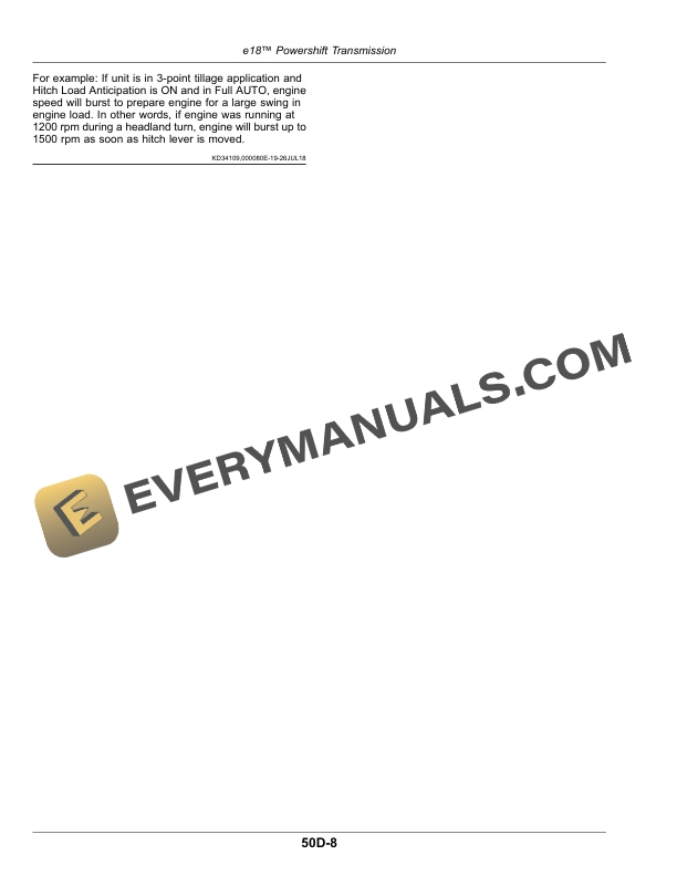 John Deere 9RX Tractors Operator Manual OMRE592526 4 John Deere 9RX Tractor Operator Manual OMRE592526-2