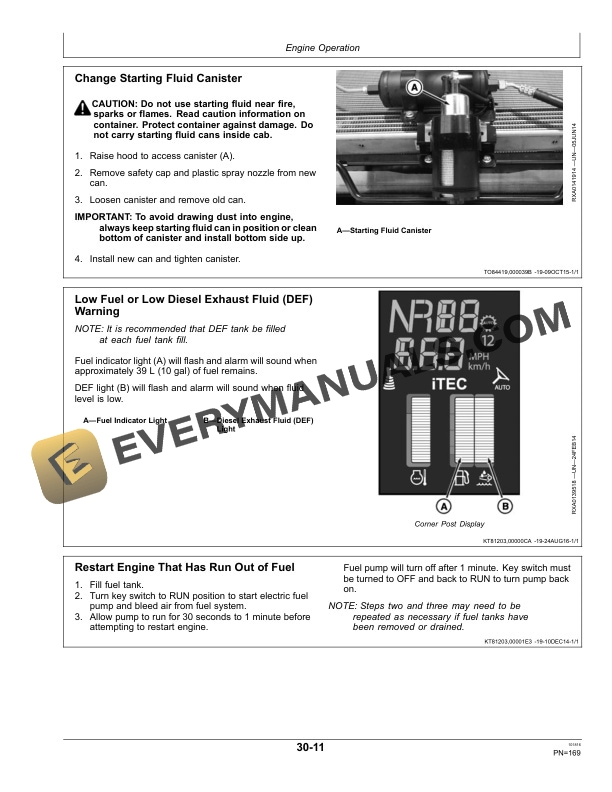 John Deere 9RX Tractors Operator Manual OMRE584631 4 John Deere 9rx Tractors Operator Manuals OMRE584631-2