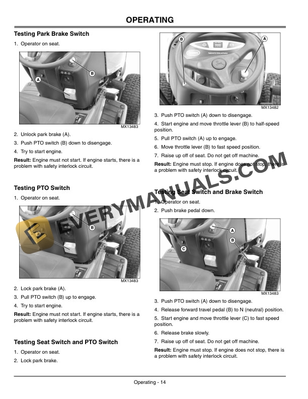 John Deere GT2554 Tractor Operator Manual OMM139955 2