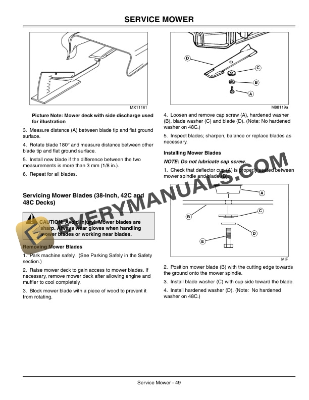 John Deere LT150 LT160 LT180 Tractor Operator Manual OMM152793 3