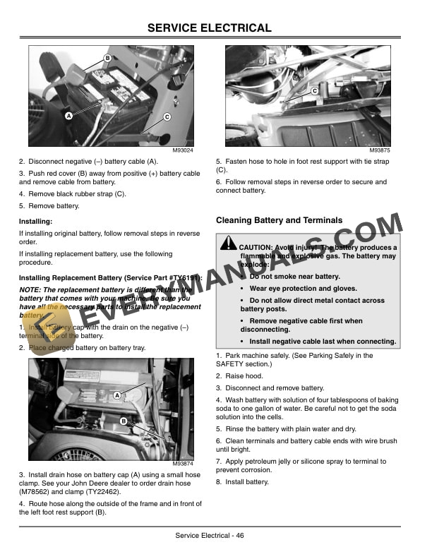 John Deere LT150 LT160 Tractor Operator Manual OMM145864 3
