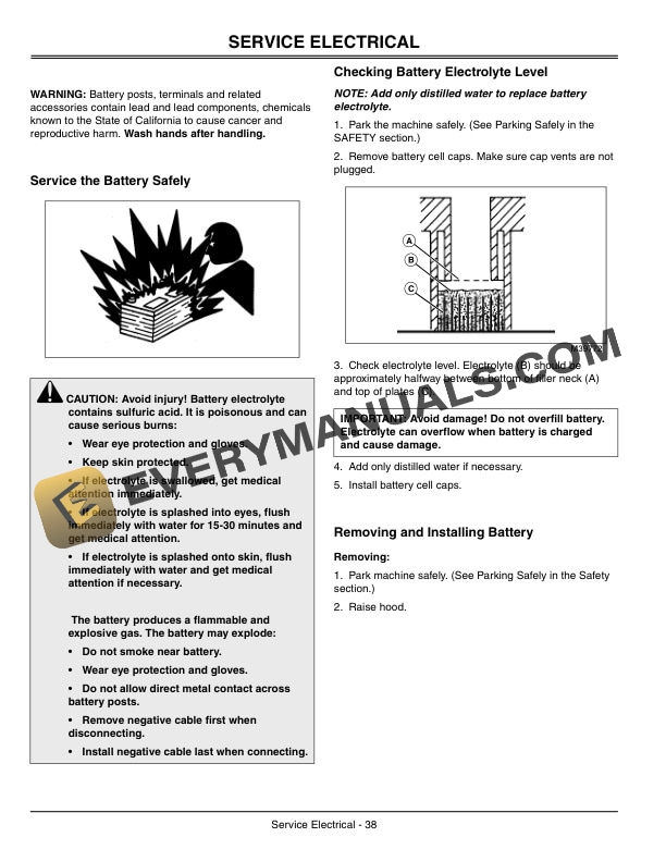 John Deere LT190 Tractor Operator Manual OMM152795 3
