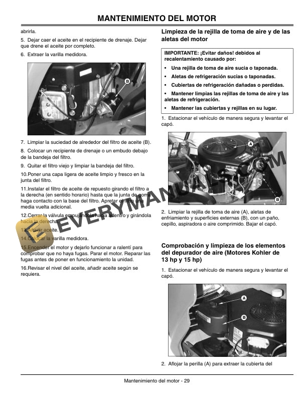 John Deere Ltr155 And Ltr166 Lawn Tractors Operator Manuals OMM143717 3