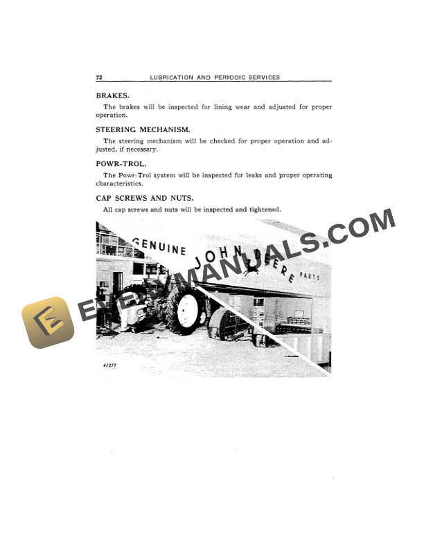 John Deere Model 60 Tractor Operator Manual OMR2040 3