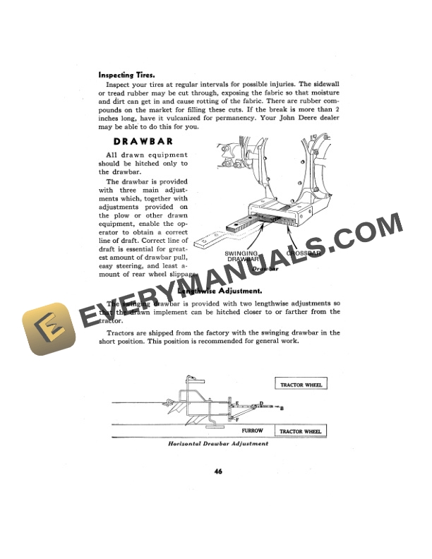 John Deere Model H Tractor Operator Manual OMR2011 3