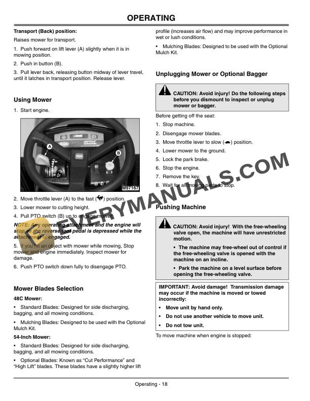 John Deere S2348 and S2554 Tractor Operator Manual OMM142794 2