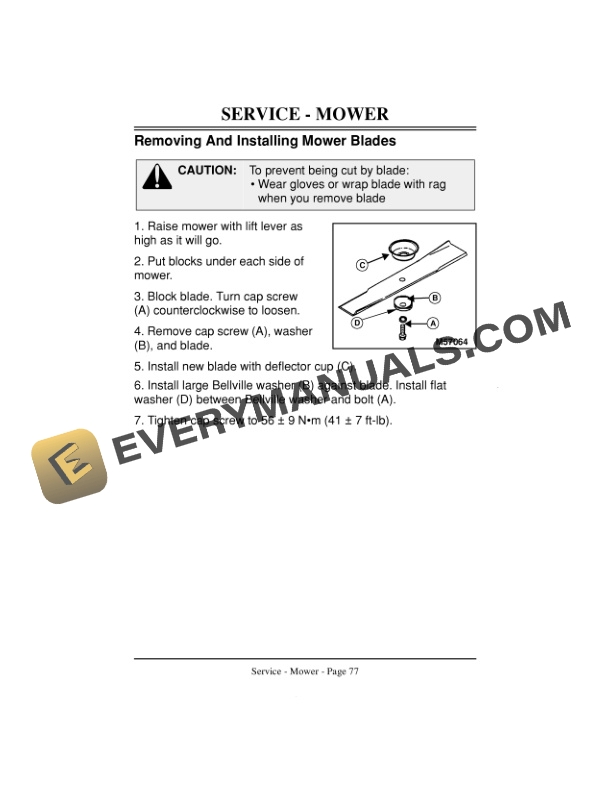 John Deere STX38 and STX46 Tractor Operator Manual OMM124078 3