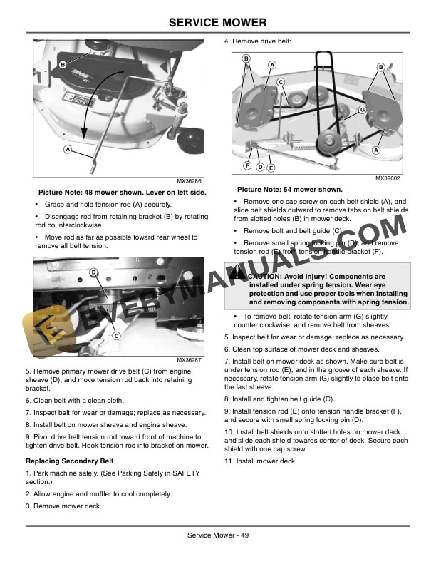 John Deere X300 Select Series Tractors Operator Manual OMM158184 5 John Deere X300 Tractor Operator Manual OMM158184-3