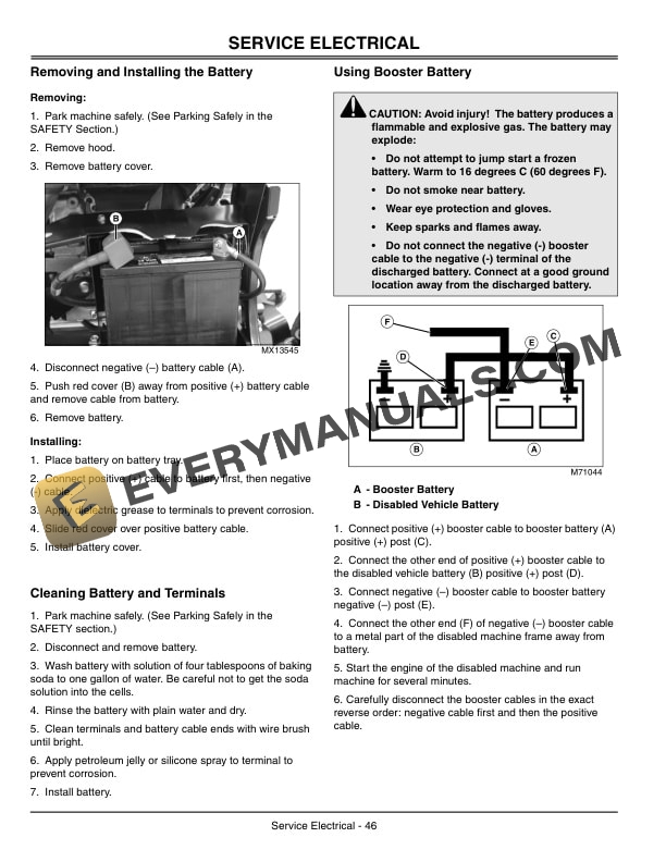 John Deere X465 X475 X485 Tractor Operator Manual OMM148634 3