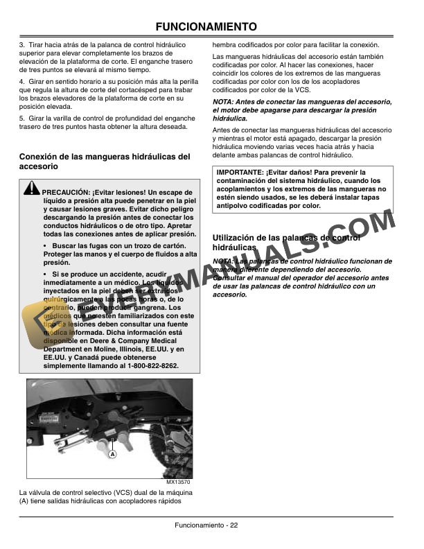 John Deere X495 Lawn And Garden Tractors Operator Manuals OMM149454 3