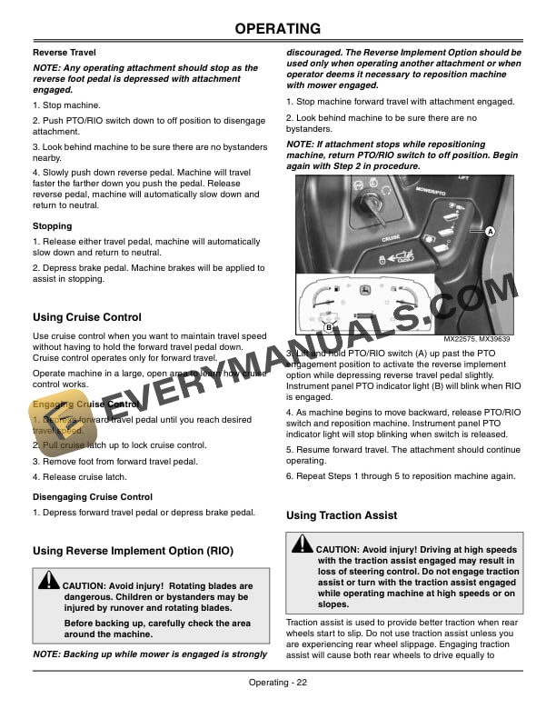 John Deere X700, X720, X724, X728, X729 Ultimate Series Tractors Operator Manual OMM157070 4 John Deere X700, X720, X724, X728, X729 Tractor Operator Manual OMM157070-2