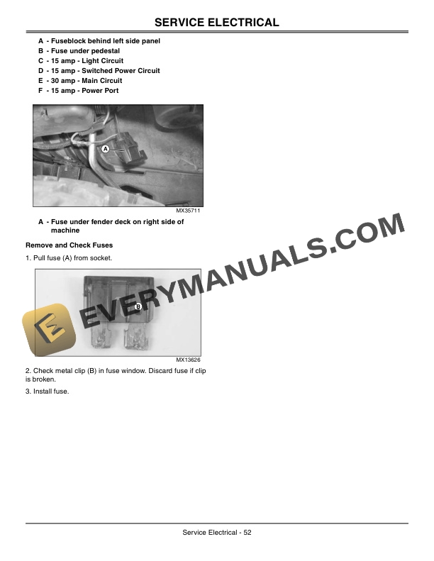 John Deere X700, X720, X724, X728, X729 Ultimate Series Tractors Operator Manual OMM158680 5 John Deere X700, X720, X724, X728, X729 Tractor Operator Manual OMM158680-3