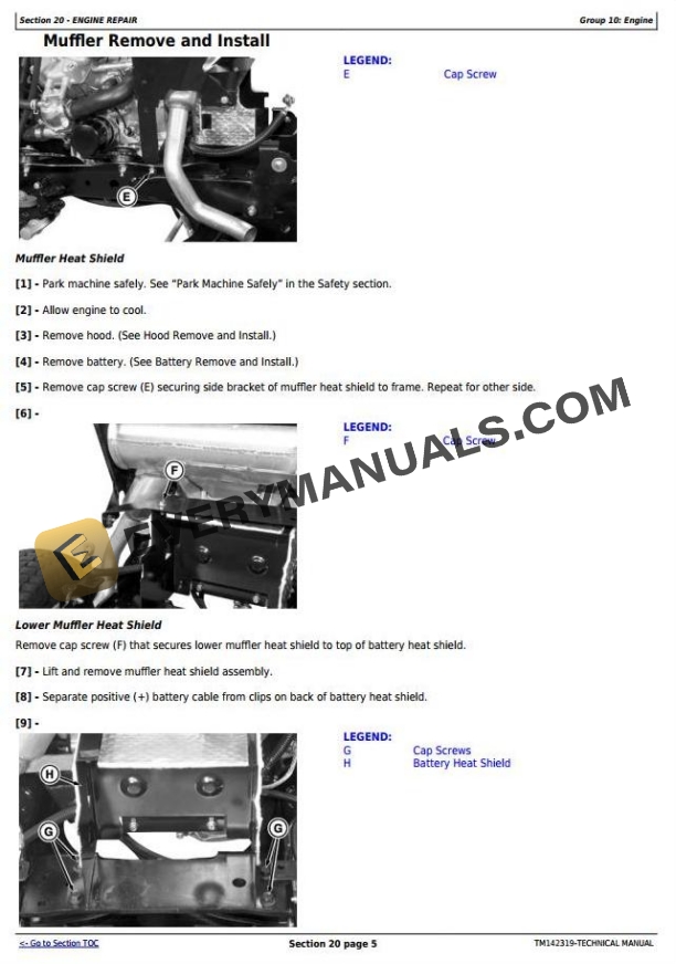 John Deere X710 X730 X734 X738 X739 Tractor Diagnostic Repair Manual TM142319 4 John Deere X710 X730 X734 X738 X739 Tractor Diagnostic Repair Manual TM142319_1