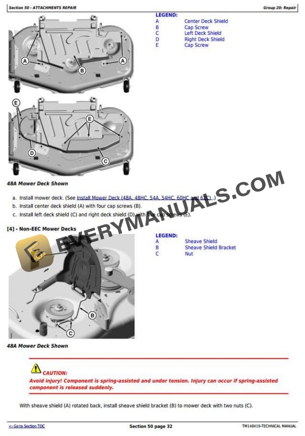 John Deere Z525E Z535M Z540M Z535R Z540R ZTrak Riding Lawn Mower Diagnostic Repair Manual TM140419 PDF 4 John Deere Z525E Z535M Z540M Z535R Z540R ZTrak Riding Lawn Mower Diagnostic Repair Manual TM140419_1