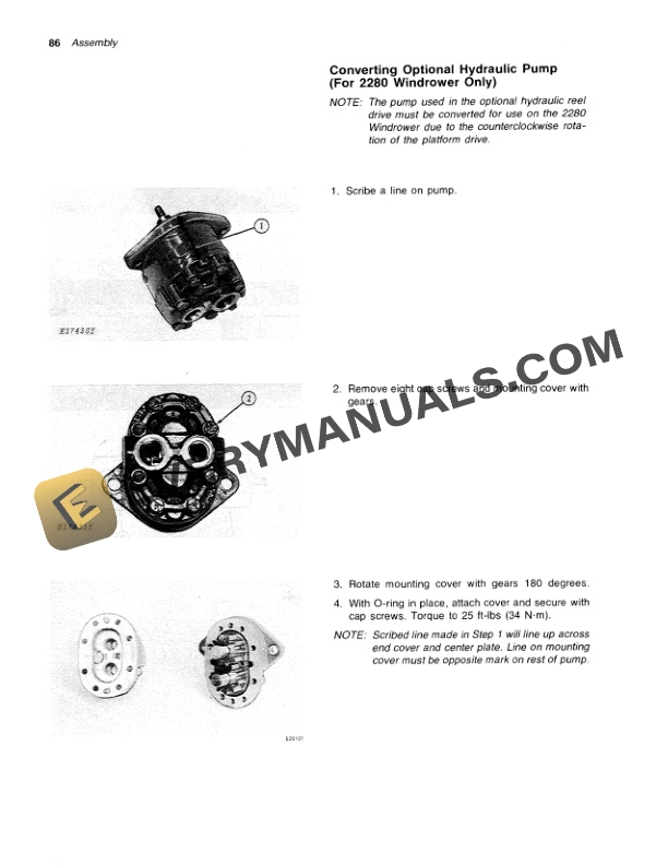 John Deere 130 DRAPER PLATFORM 35 AND 65 HAY CONDITIONERS Operator Manual OME65969 3