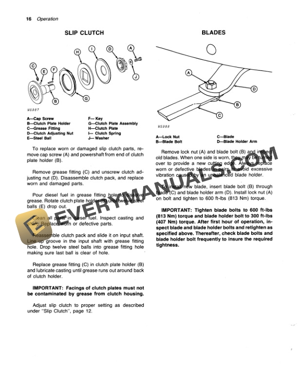 John Deere 205 Rotary Cutter Operator Manual OMW21382 3