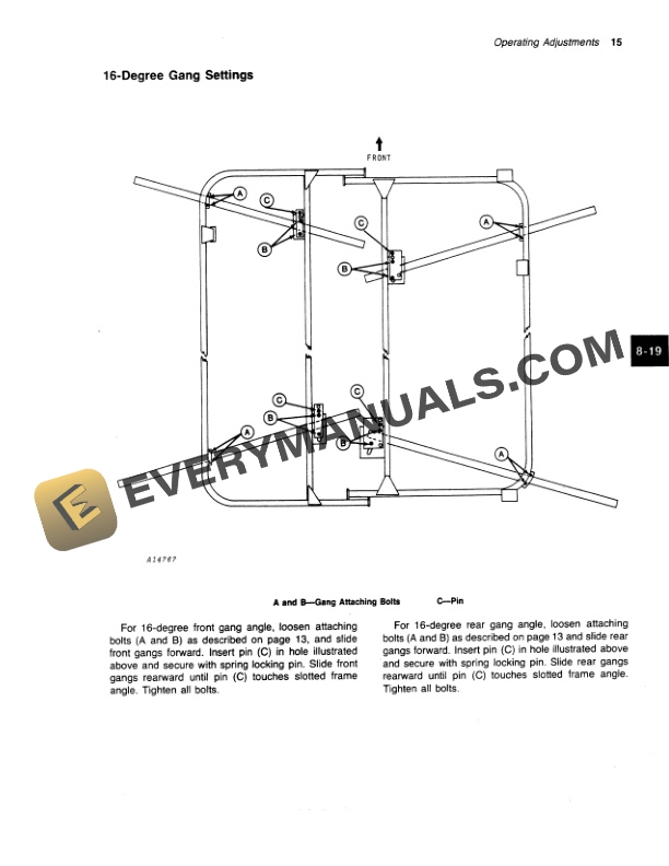 John Deere 220 CENTER FOLD POWER FLEX DISK Operator Manual OMA32797 2
