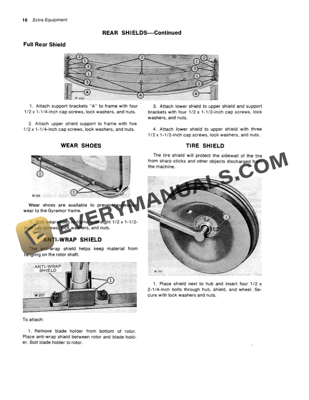 John Deere 227 Gyramor Rotary Cutter Operator Manual OMW21323 3