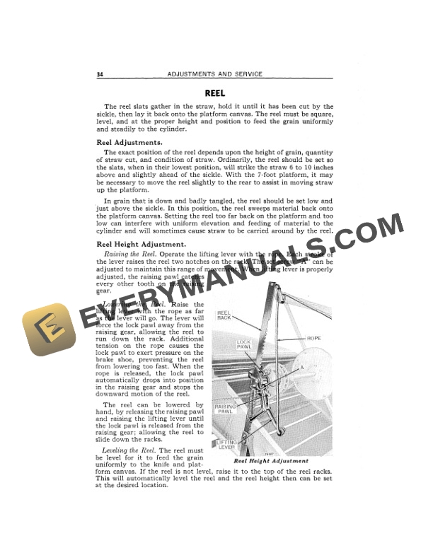 John Deere 25 Combine Operator Manual OMH35954 2