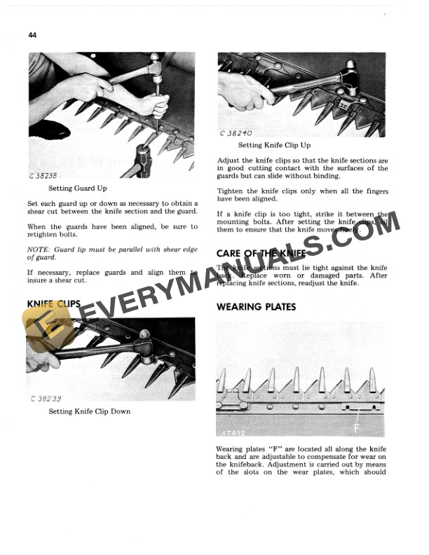 John Deere 330 430 Combine Operator Manual OMZ90808 2