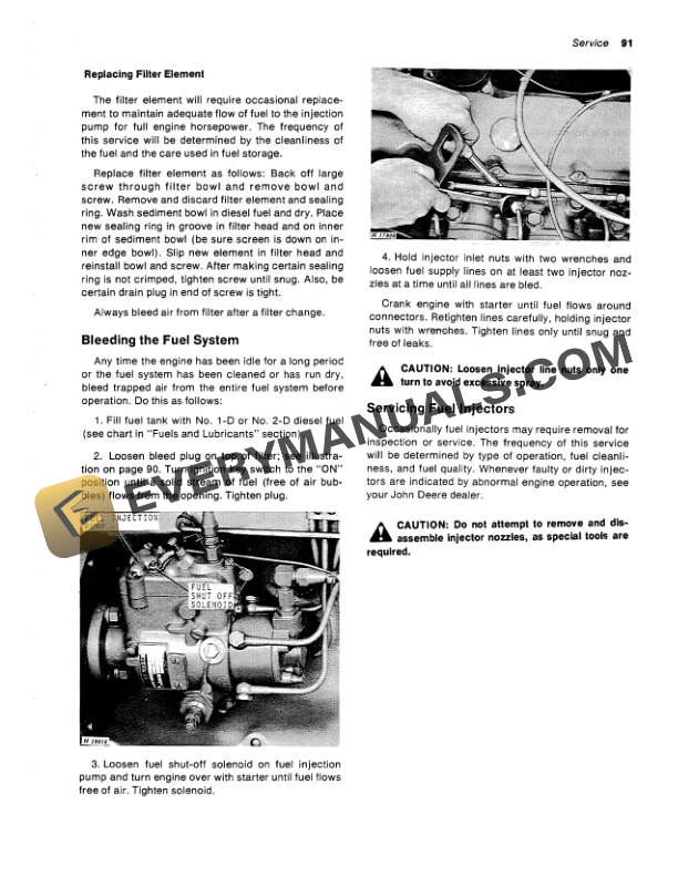 John Deere 3300 Combine Operator Manual OMH82833 3