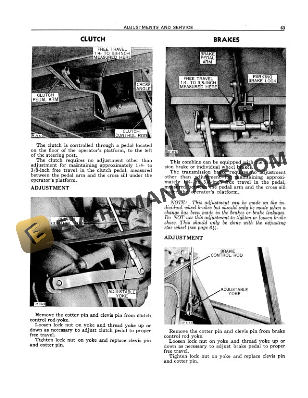 John Deere 40 Hi Lo Combine Operator Manual OMH90734 3