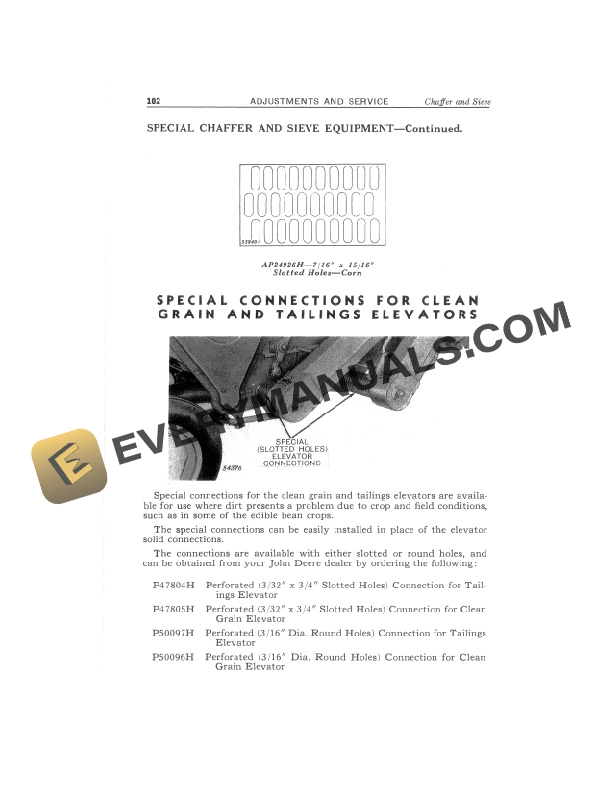 John Deere 45 Self Propelled Combine Operator Manual OMH45157 3