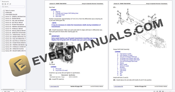 John Deere 5200 5300 5400 5500 Tractor Diagnostic Repair Technical Manual TM1520 PDF 5 John Deere 5200 5300 5400 5500 Tractor Diagnostic Repair Technical Manual TM1520 PDF - Image 3