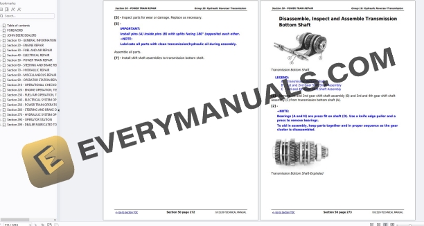 John Deere 5200 5300 5400 5500 Tractor Diagnostic Repair Technical Manual TM1520 PDF 6 John Deere 5200 5300 5400 5500 Tractor Diagnostic Repair Technical Manual TM1520 PDF - Image 4