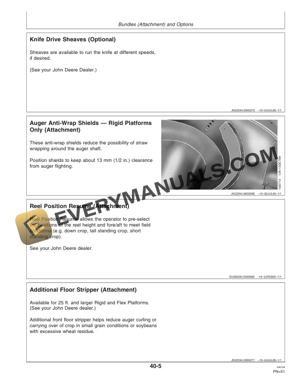 John Deere 600 F and 600 R Series Cutting Platforms Operator Manual OMH227052 2