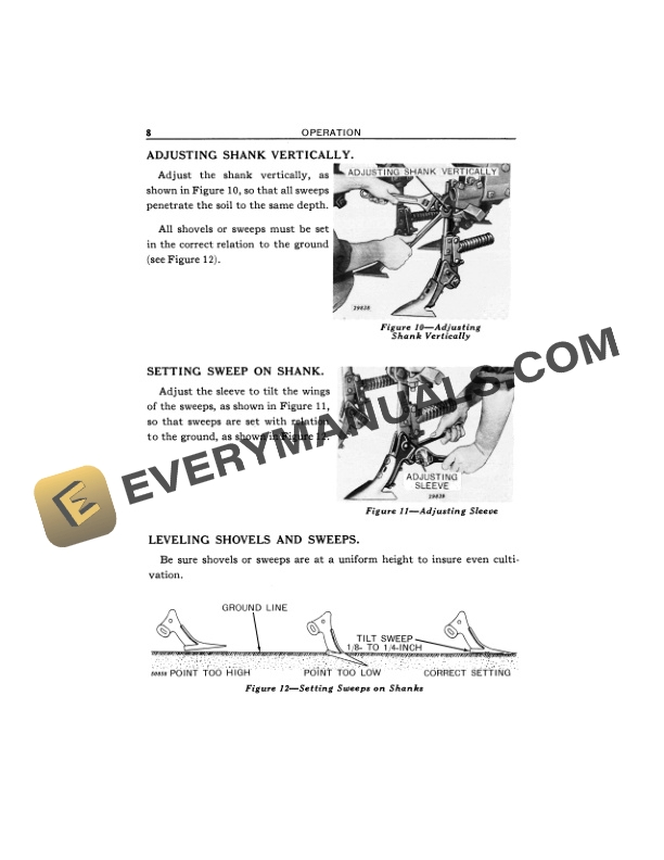 John Deere 600 Series Six Row CULTIVATOR Operator Manual OMN43456 2
