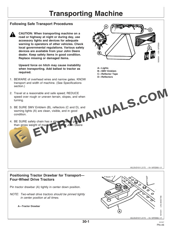 John Deere 650 Disk Operator Manual OMN300644 2