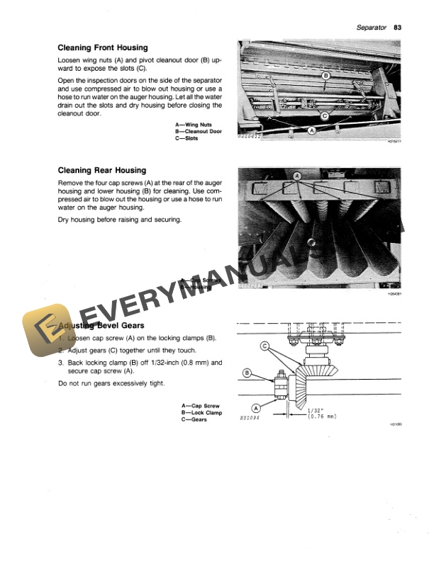 John Deere 6601 Combine Operator Manual OMH82644 3