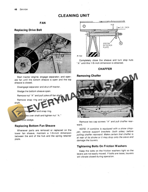 John Deere 6601 Combine Operator Manual OMH88383 3