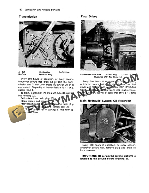 John Deere 6602 Combine Operator Manual OMH101513 2