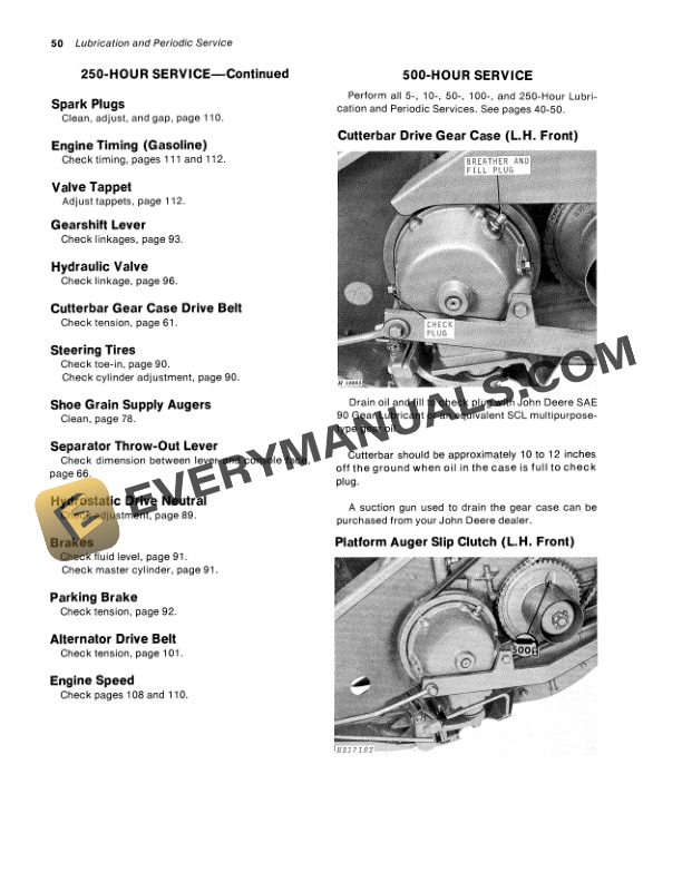 John Deere 6602 Combine Operator Manual OMH85751 2