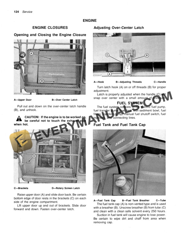 John Deere 6602 Combine Operator Manual OMH95658 3