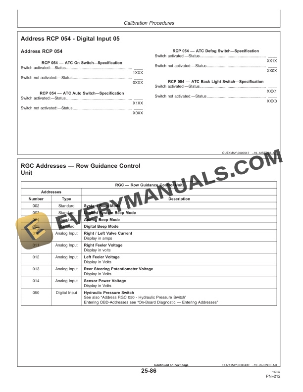 John Deere 7200 7300 7400 and 7500 Self Propelled Forage Harvester Operator Manual OMZ93285 2