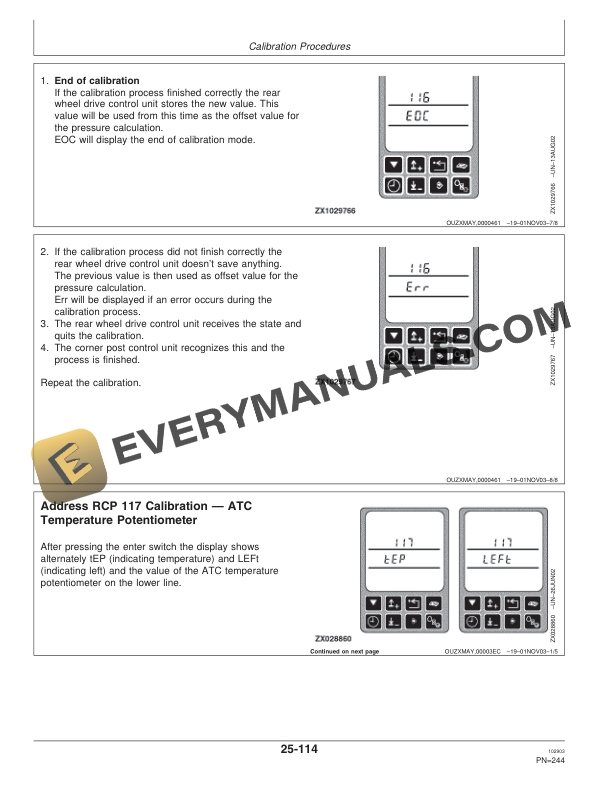 John Deere 7200 7300a 7400 7500 7700 and 7800 Self Operator Manual OMZ93594 2