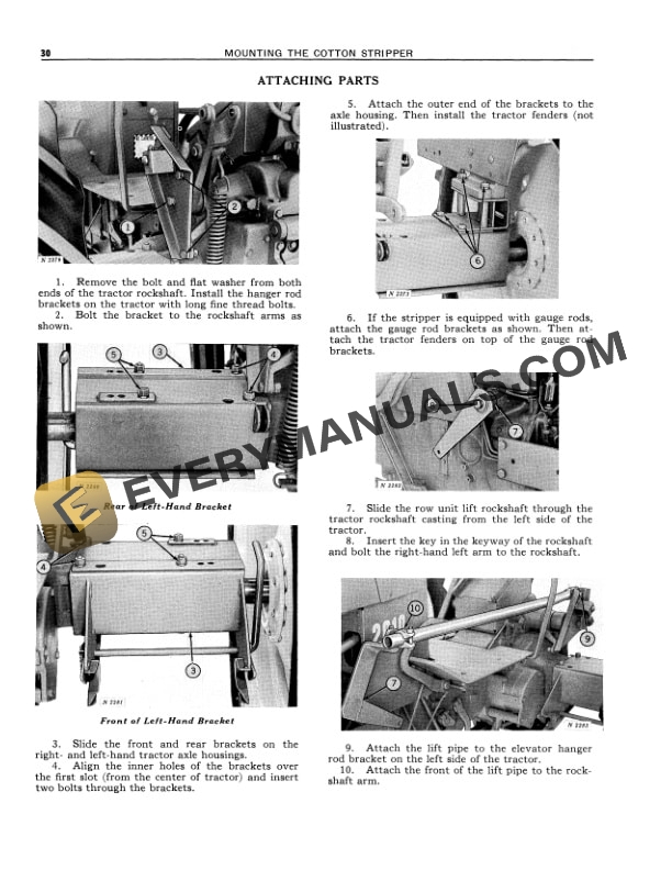 John Deere 77 Two Row Cotton Sripper Operator Manual OMN97633 3