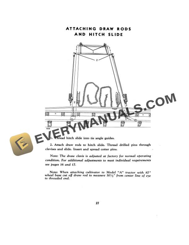 John Deere 8 INTEGRAL FIELD CULTIVATOR Operator Manual OMM8650 3